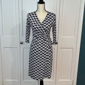 GILLI faux wrap dress
